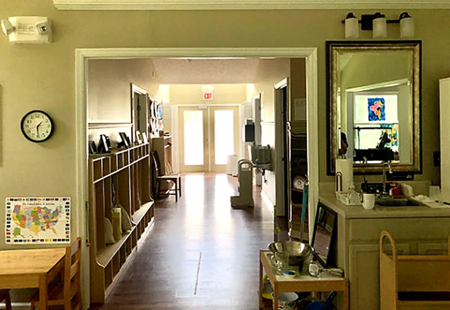 Prepared Montessori classroom environment at Peridot Montessori